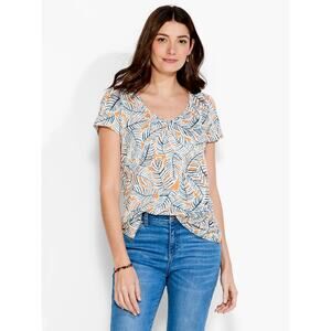 NZT NIK & ZOE BEACHY TEE NWT $108 sz XS